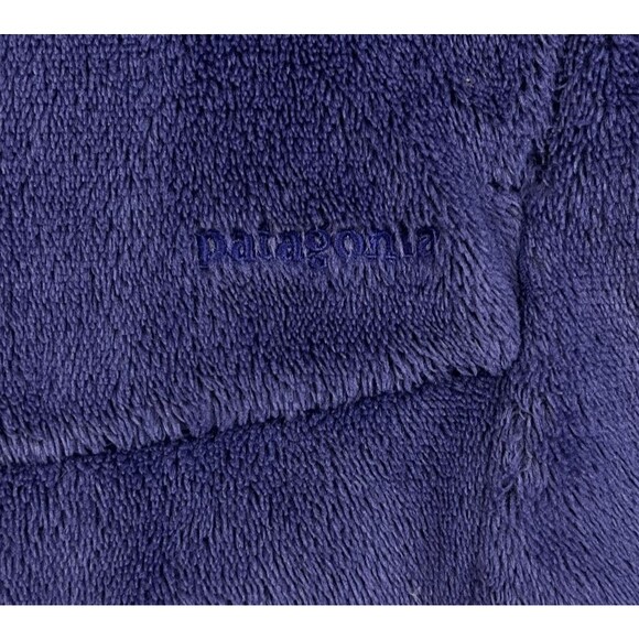 Patagonia Regulator Fleece Jacket Women's Small Purple Polartec Full Zip Fuzzy - Picture 5 of 11